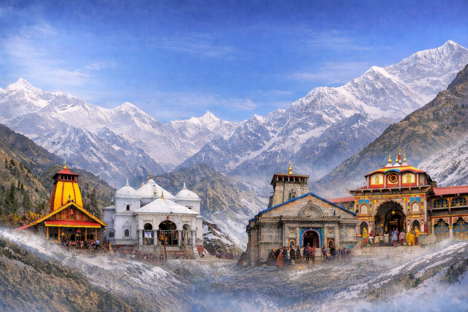 Delhi to Uttarakhand (Chardham).